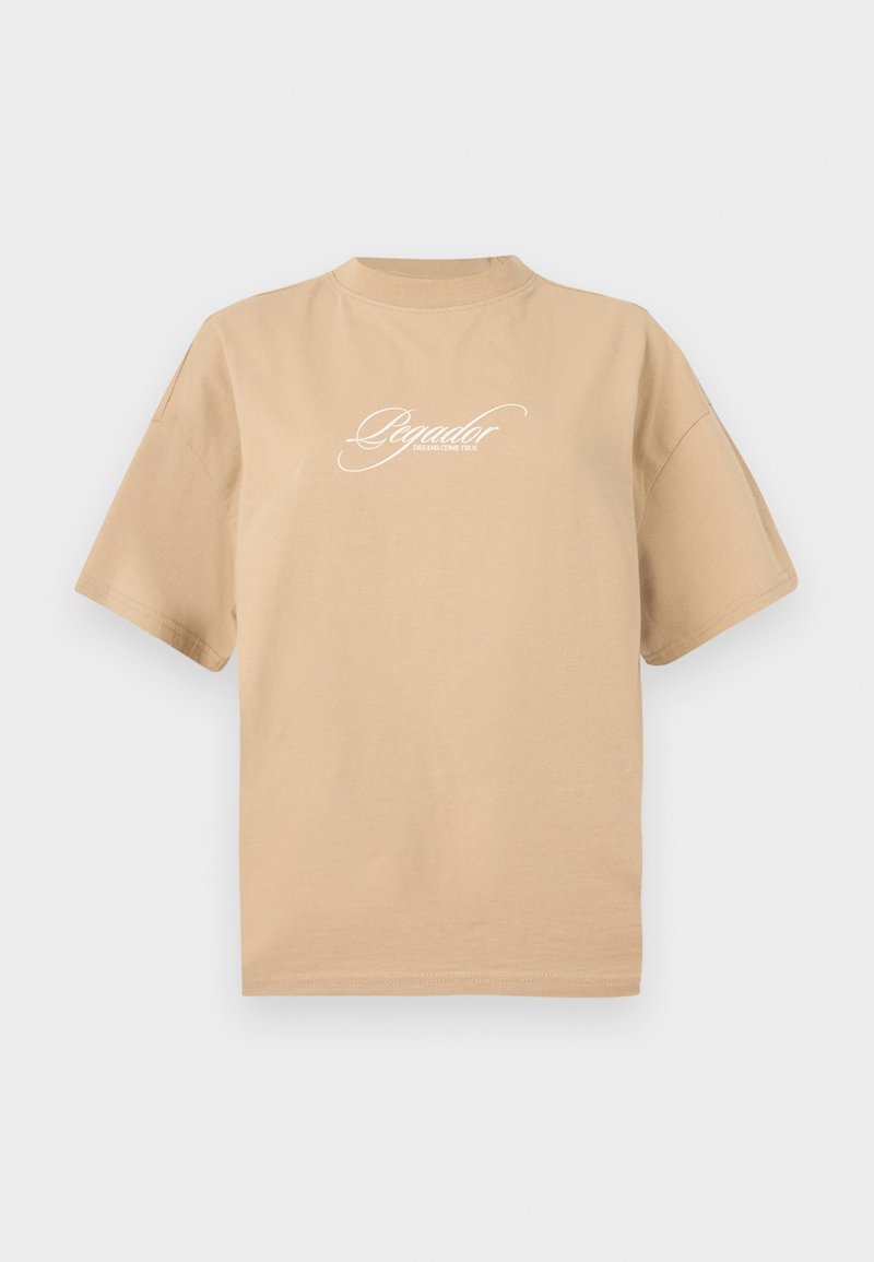 Pegador T-shirt print lichtbruin Pegador T-shirt print lichtbruin