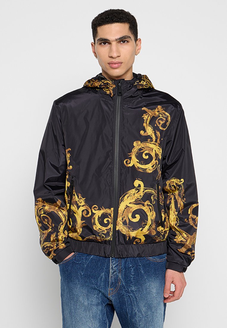 Versace Jeans Couture Lichte jas zwart Versace Jeans Couture Lichte jas zwart