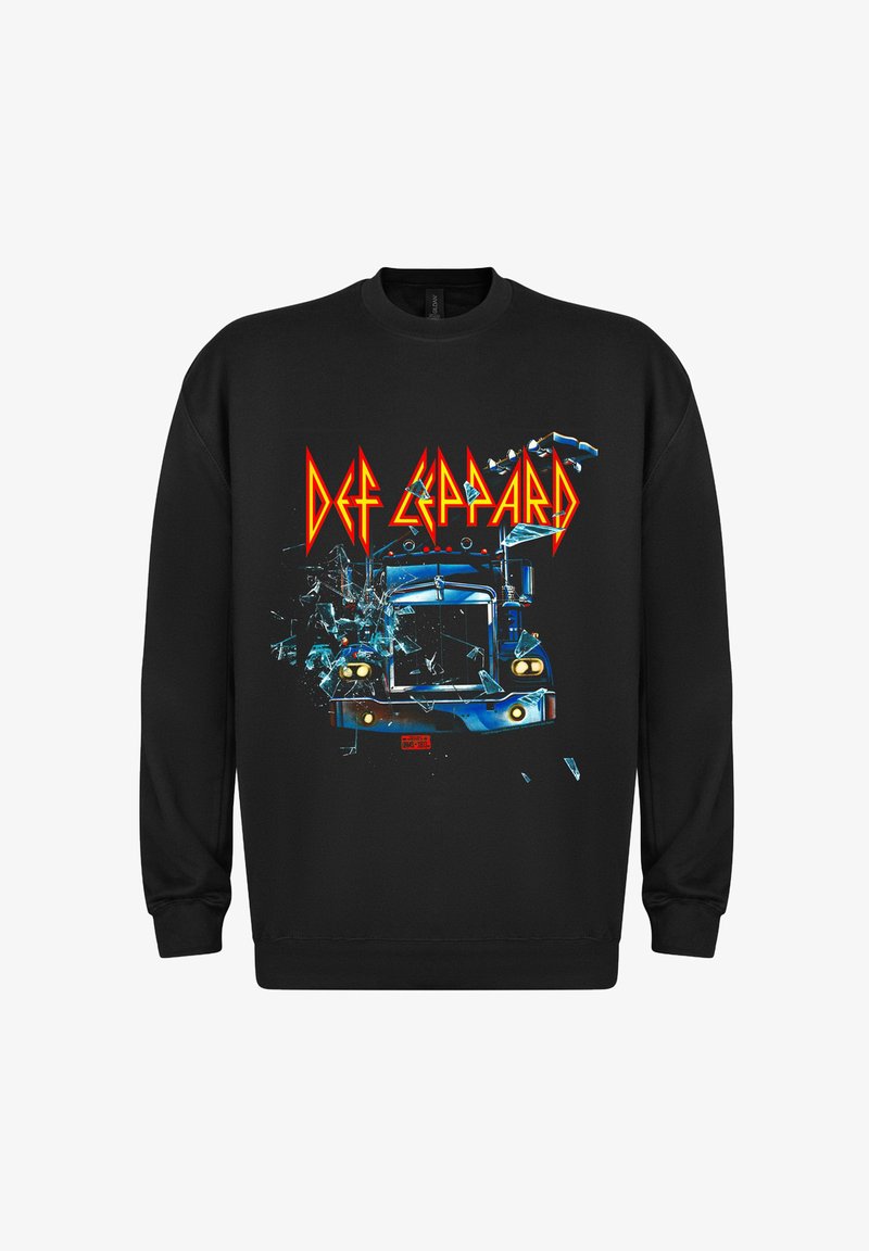 rockshirts DEF LEPPARD - ON THROUGH THE NIGHT - Felpa - black