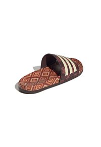 adidas Performance ADILETTE COMFORT - Pool slides - mystery brown   easy yellow   mystery brown