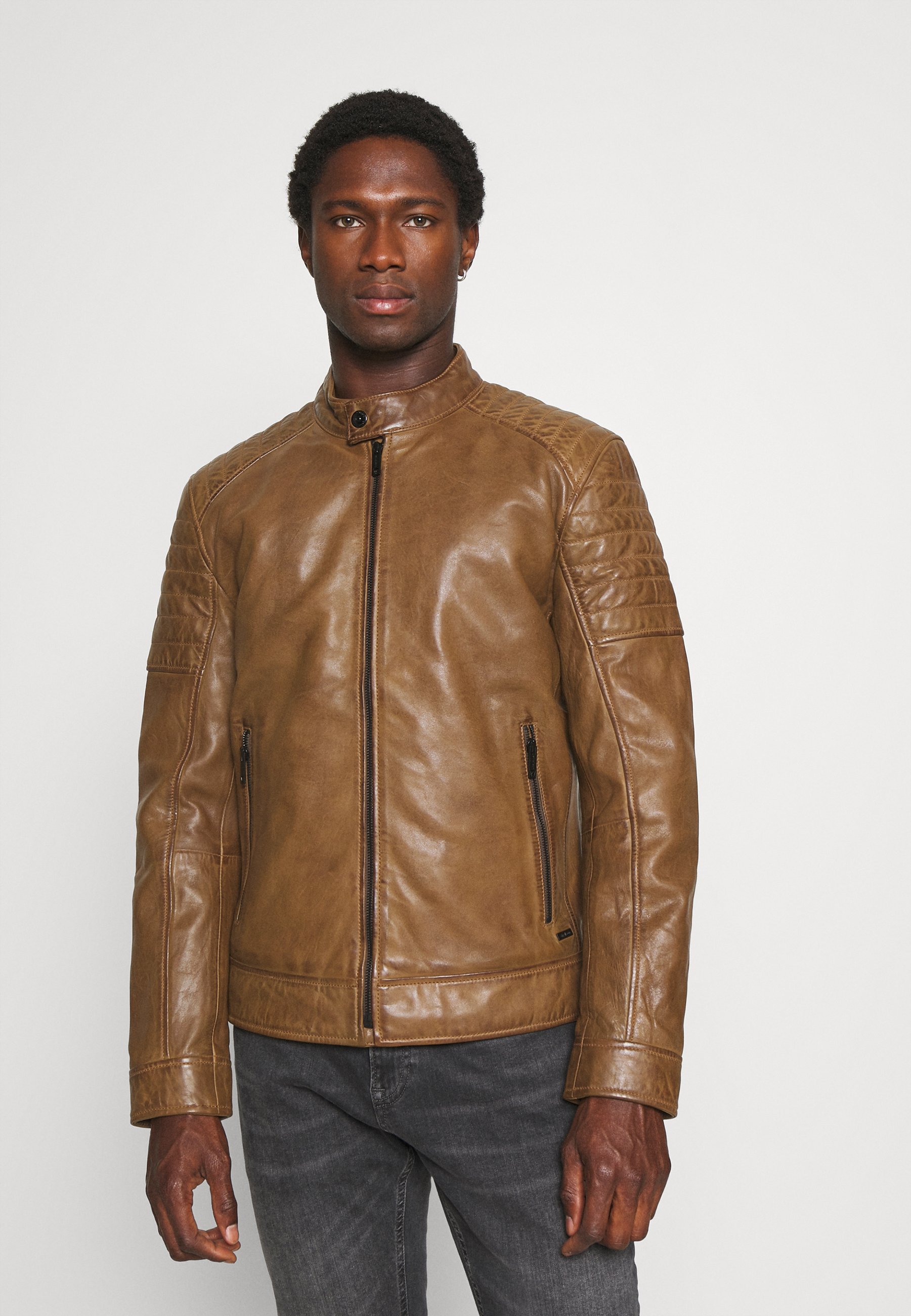 strellson jacket leather