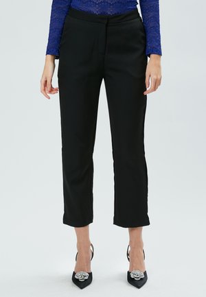 7/8 LONG - Trousers - black
