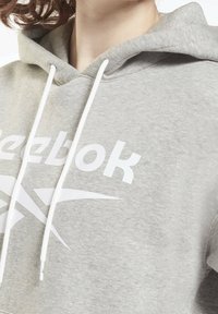 Reebok Felpa con cappuccio - grey