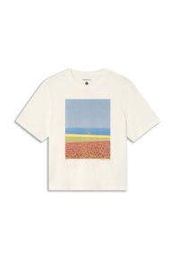 Thinking Mu LUCIA - T-shirt imprimé - off white
