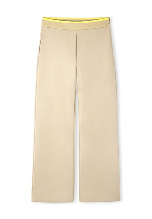 Ipekyol CONTRAST WAIST CULOTTE FIT - Pantalones - ecru