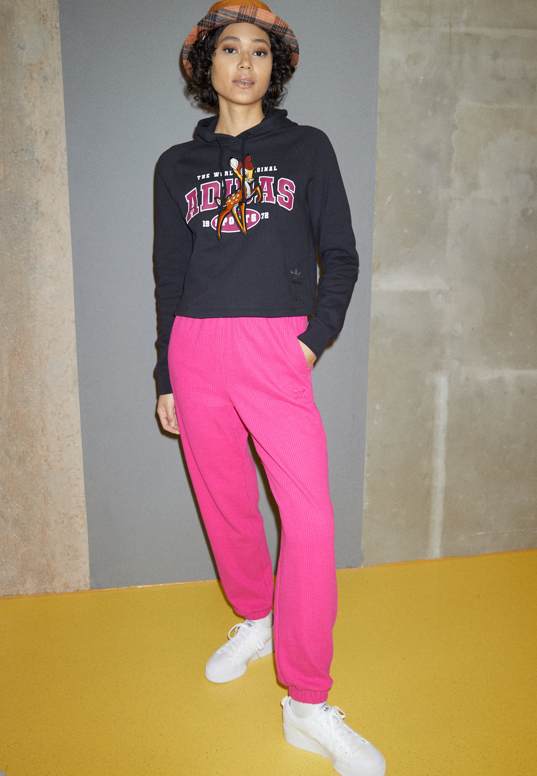 adidas Originals BAMBI HOODIE - Sweatshirt - black/noir - ZALANDO.FR