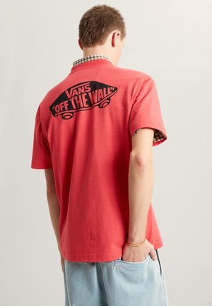 DOUBLE STANDARD - Print T-shirt - medium red