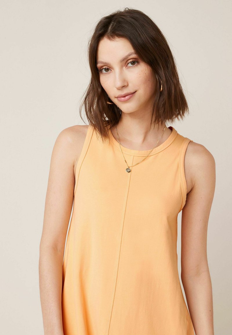 Damen Freizeitkleider | Next SLEEVELESS MIDI Jerseykleid mango orange/orange - JI81303 Damen Freizeitkleider | Next SLEEVELESS MIDI Jerseykleid mango orange/orange - JI81303