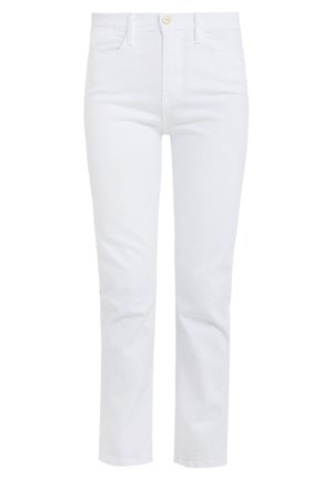 FRAME LE HIGH - Jean droit - blanc