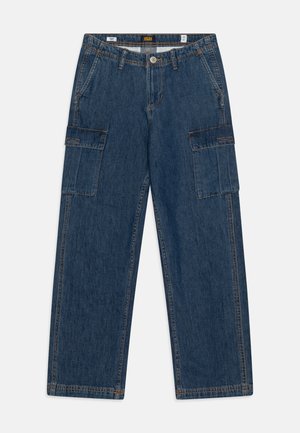 JJIKANE JJBARKLEY - Straight leg -farkut - blue denim/dark blue