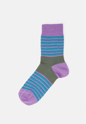 WOMEN STRIPE - Ponožky - mauve