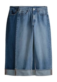 THE SET - 2 PACK WIDE  - Relaxed fit jeans - mid blue dark blue Thumbnail Image 1