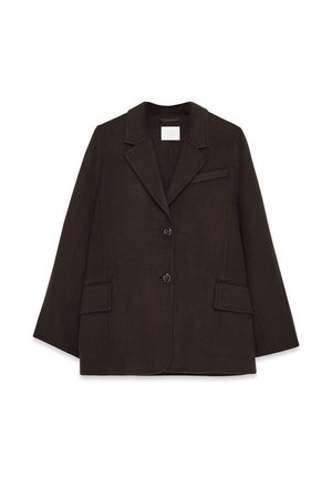 SLEEVE DETAIL  - Manteau court - brown
