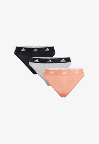 Ej vald, schwarz grau koralle