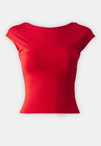 SOFT TOUCH OPEN BACK - T-shirt imprimé - high risk red