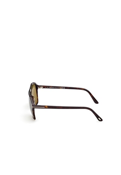 Tom Ford AUTARI - Sluneční brýle - dark avana dark green