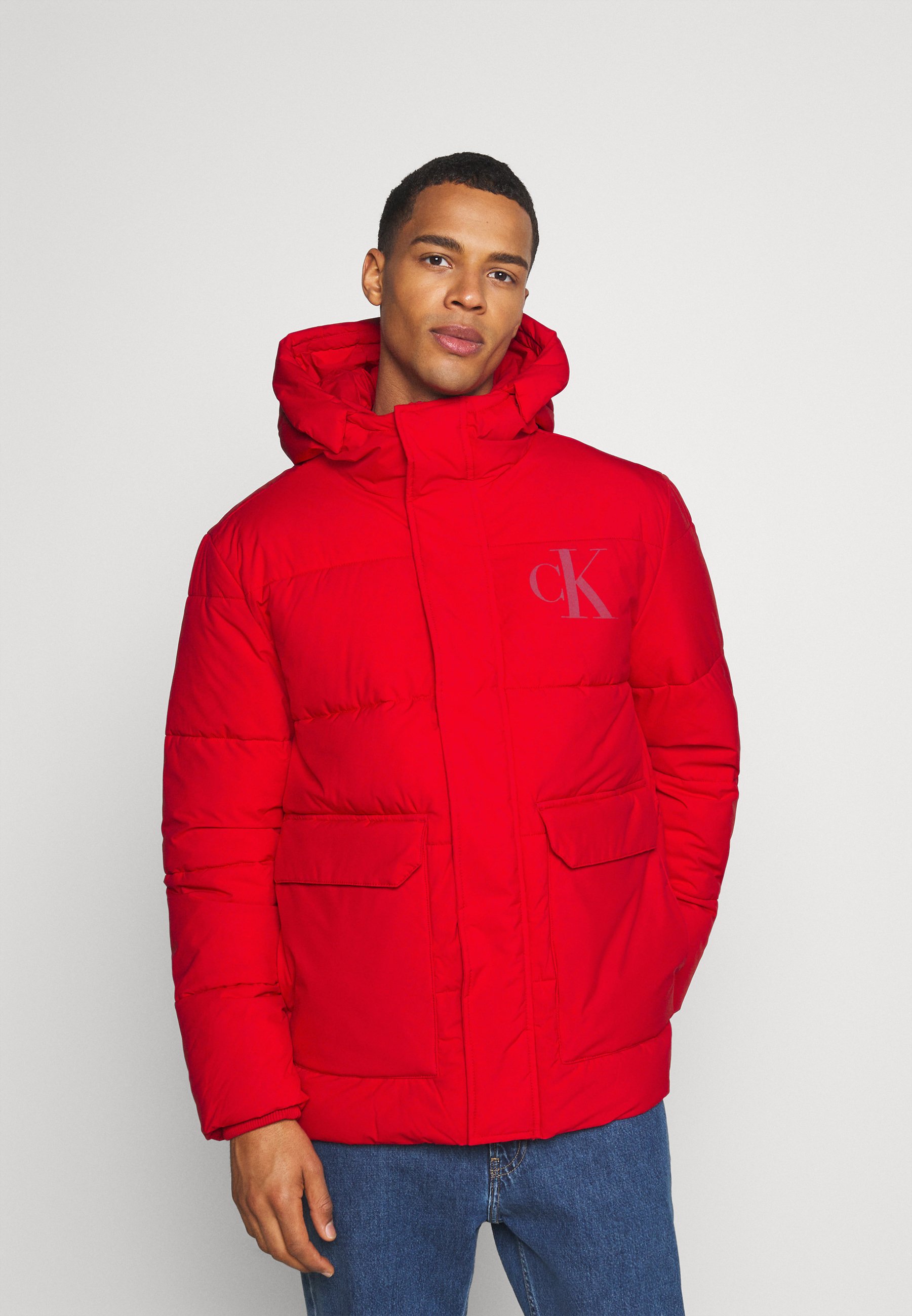 Calvin Klein Jeans ECO JACKET - Winter jacket - red hot/red 