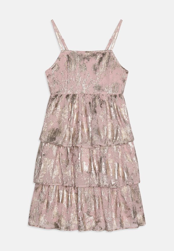 DRESS WITH STRAPS AND FLOUNCES - Cocktail dress / Party dress