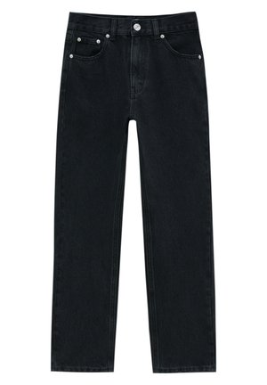 MOM FIT - Jeans Tapered Fit - black