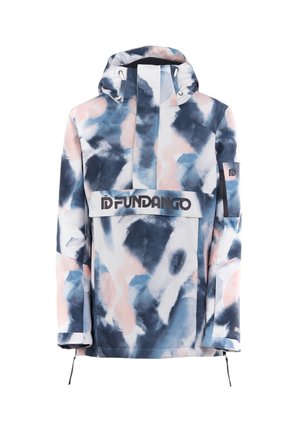 Fundango BIRCH LOGO ANORAK - Zimní kabát - vintage blue