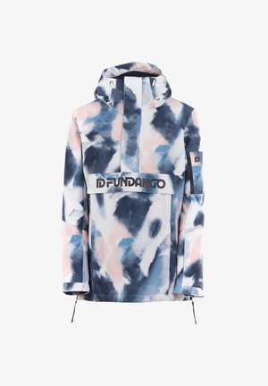 Fundango BIRCH LOGO ANORAK - Zimní kabát - vintage blue