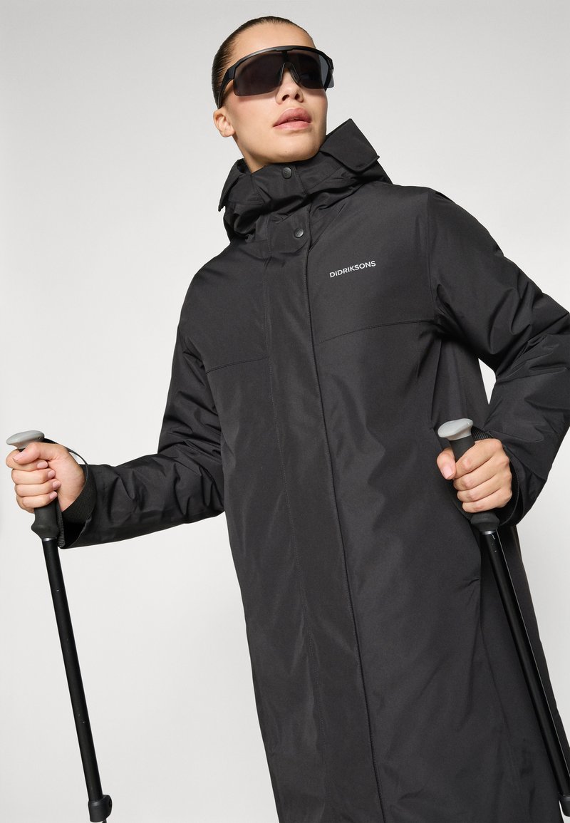 Manteau Imperméable DIDRIKSONS Homme Taille XL - Bleu, à Capuche, Poches, Boutons-pression, Occasion Très Bon état