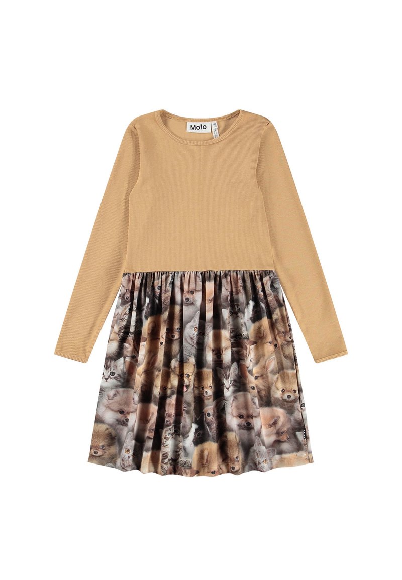Molo CREDENCE - Day dress - mottled brown - Zalando