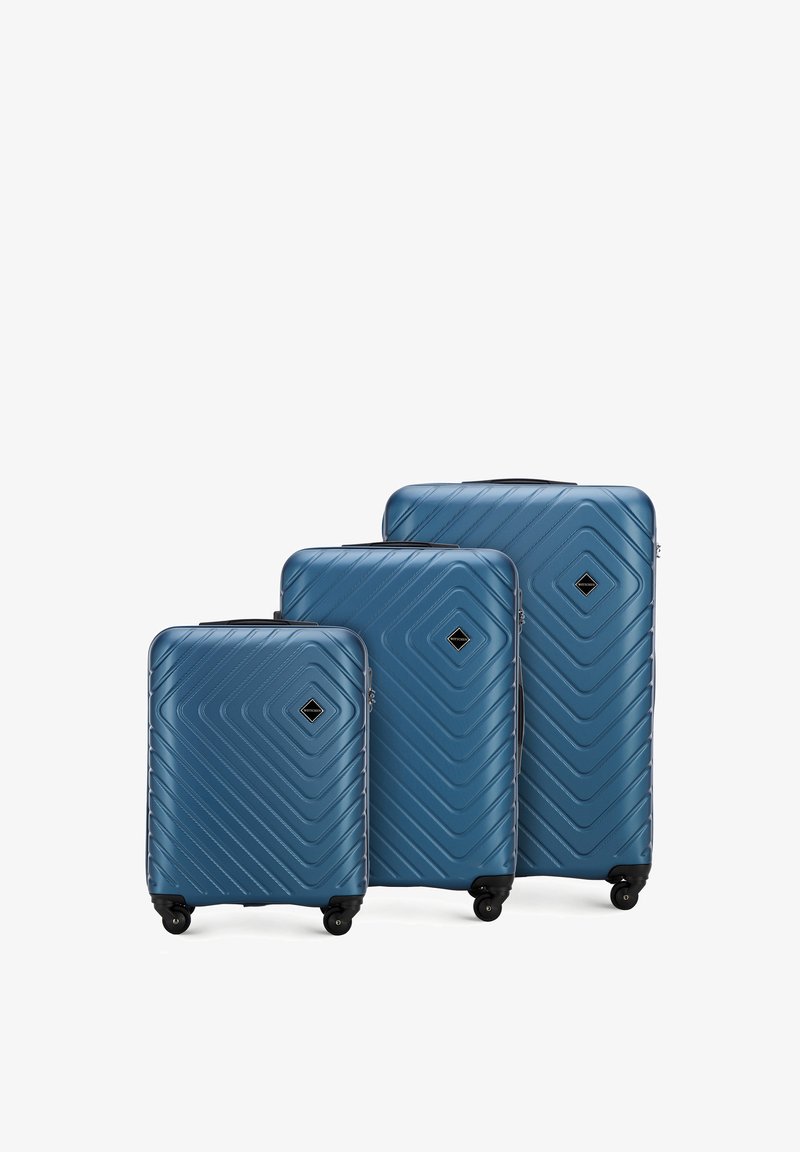 WITTCHEN LUGGAGE SET FROM ABS - Sada zavazadel - blue