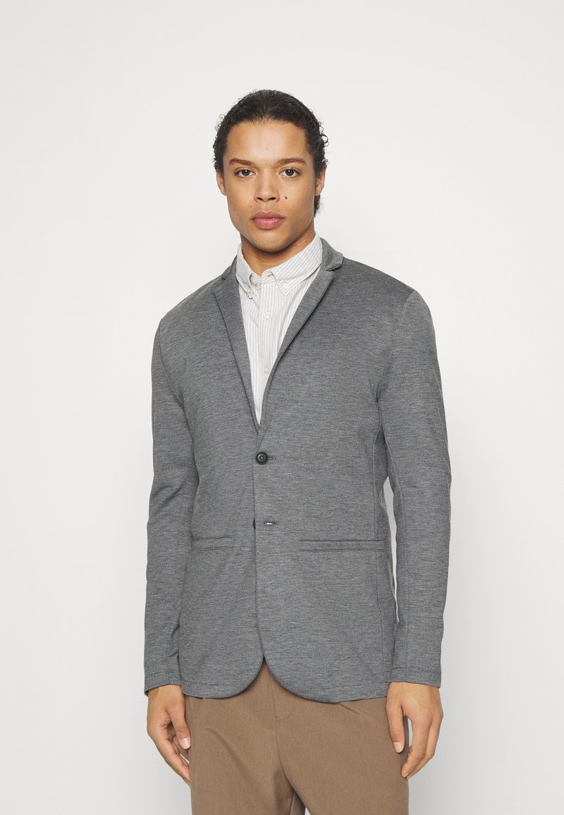 Jack & Jones PREMIUM JPRBLABECK Blazer jacket grey melange/grey
