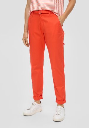 s.Oliver REGULAR - Chino - orange