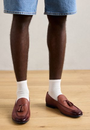 CLIVE - Slipper - monza/tan/rich tan/navy