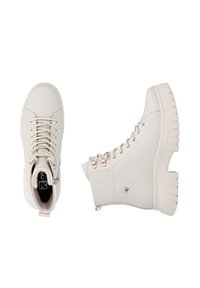 Rieker Bottines à plateau - weiss