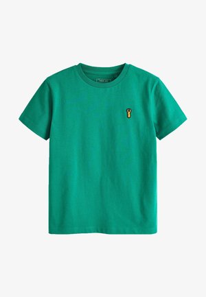 BASIC SHORT SLEEVE STAG T-SHIRT (3-16YRS) - KIND TO SKIN - Basic T-shirt - green
