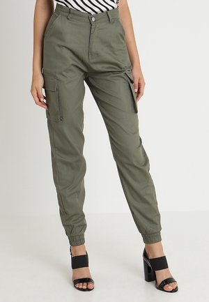 Pantalon cargo - khaki