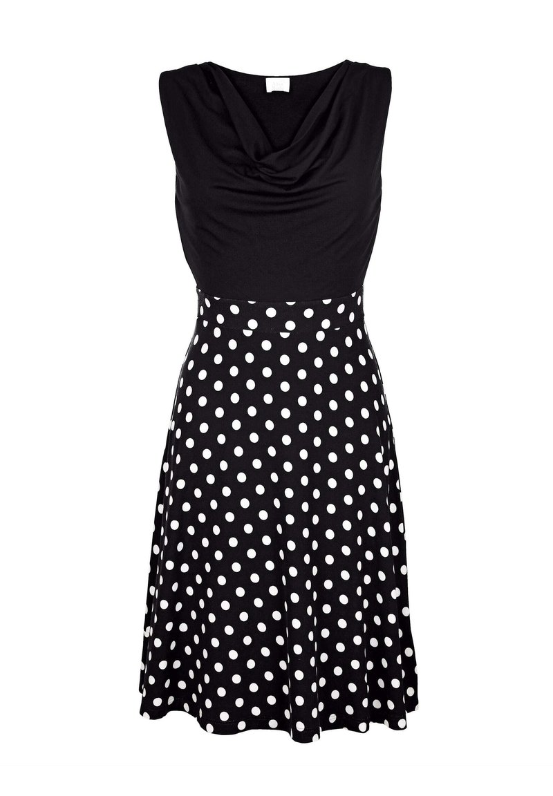 Damen Freizeitkleider | Alba Moda Jerseykleid schwarz - QR07129 Damen Freizeitkleider | Alba Moda Jerseykleid schwarz - QR07129