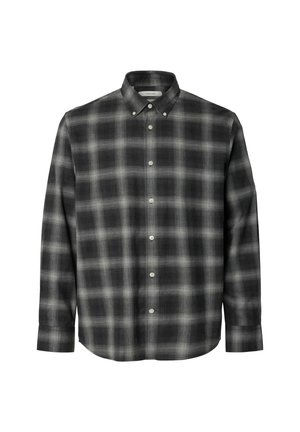 Selected, Overhemd - dark grey melange