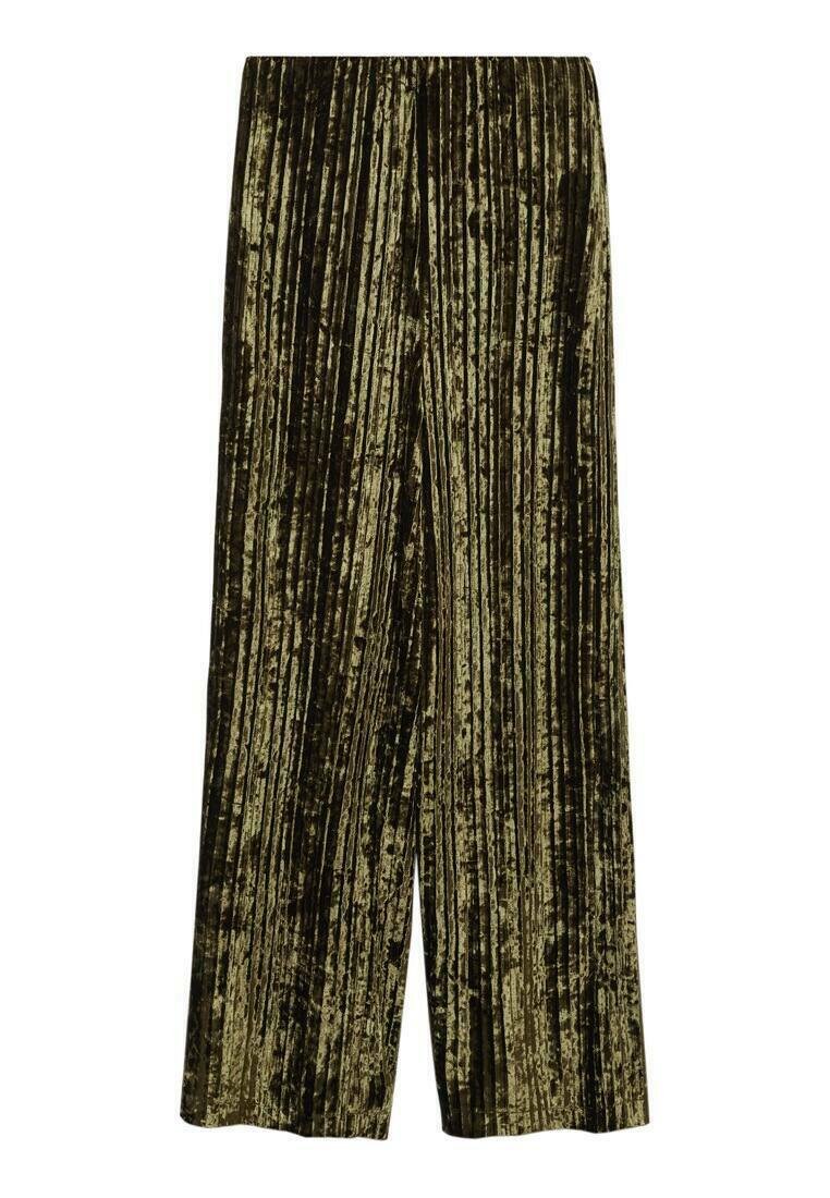 Mango Broek groen Mango Broek groen