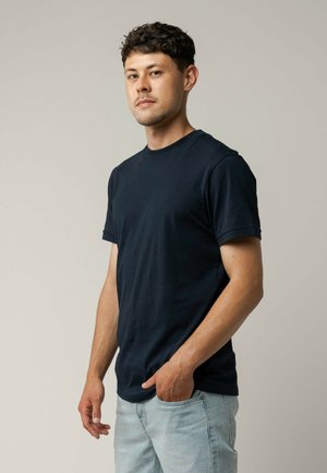 AVAN - T-Shirt basic - navy