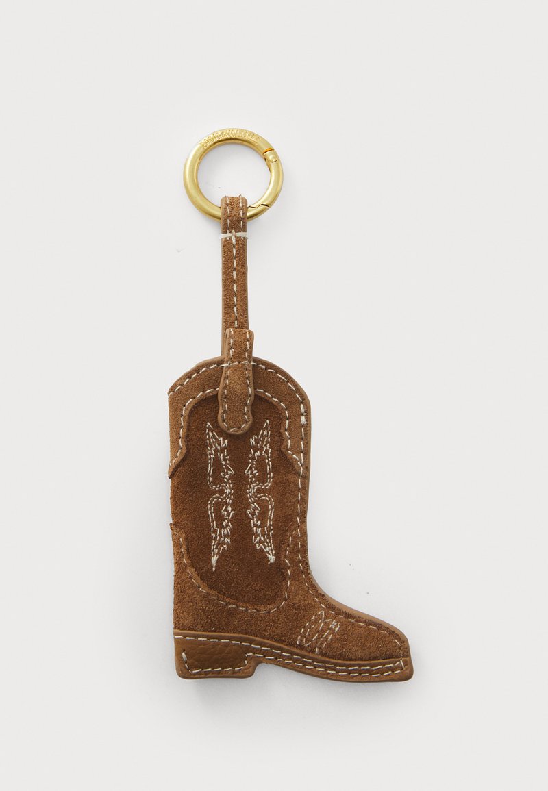 Zadig & Voltaire - TEX KEYRING - Nøkkelring - cognac, Forstørre