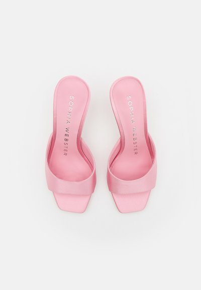 Sophia Webster MID MULE - Papuci înalți - baby pink