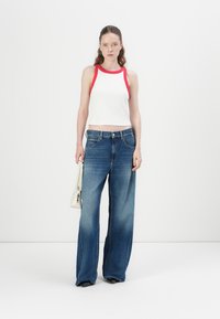 Replay NARJA PANTS - Relaxed fit jeans - medium blue
