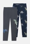 TRUCKS UNISEX 2 PACK - Legging (type pantalon) - dark grey