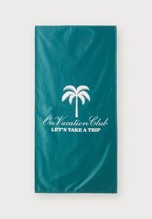RETRO RESORT BEACH TOWEL - Toalla de playa - green