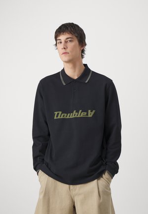 DOUBLE A BY W.W. LEN BASELINE - Langærmet T-shirt - black