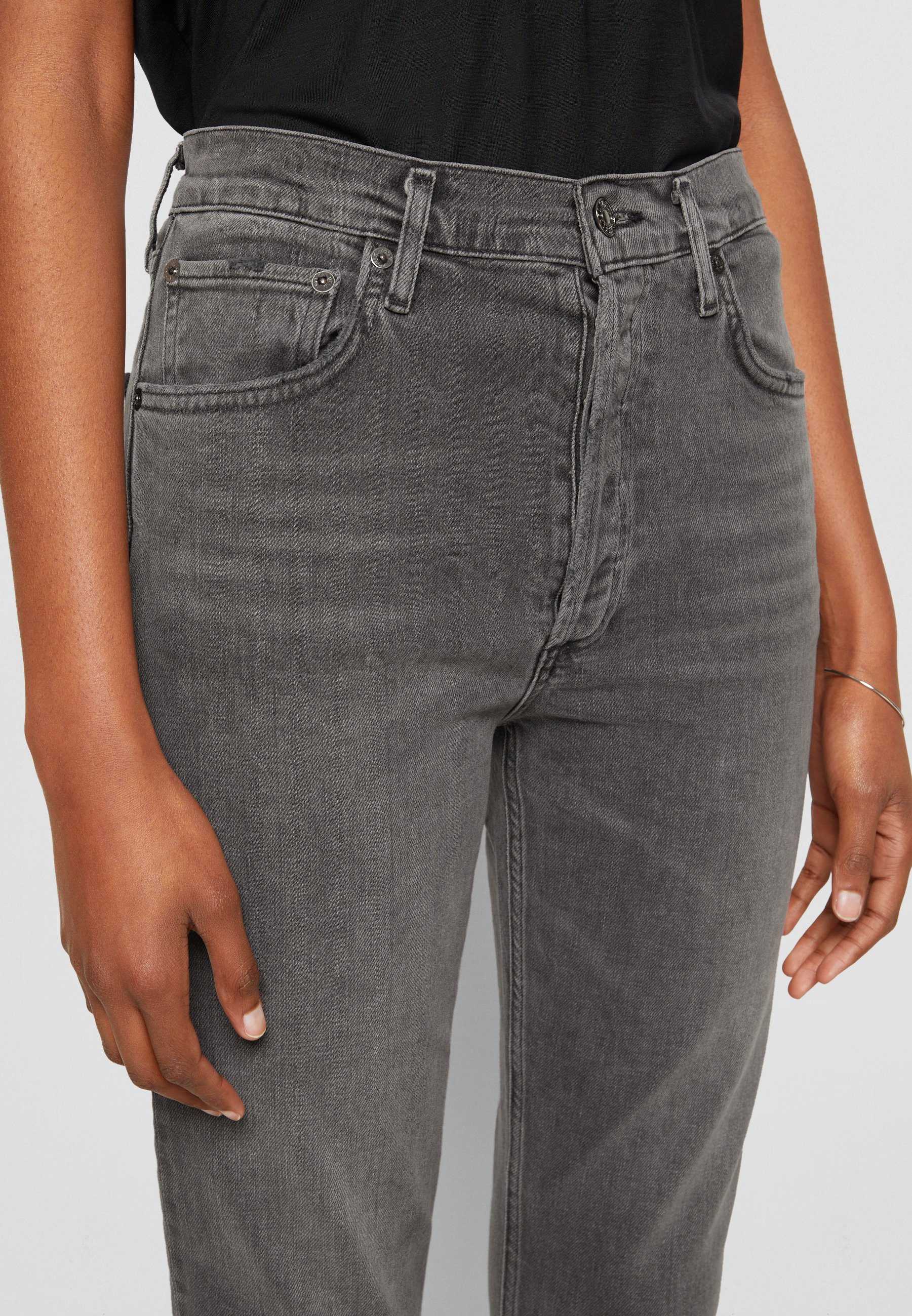 Agolde RILEY CROP - Straight leg jeans 