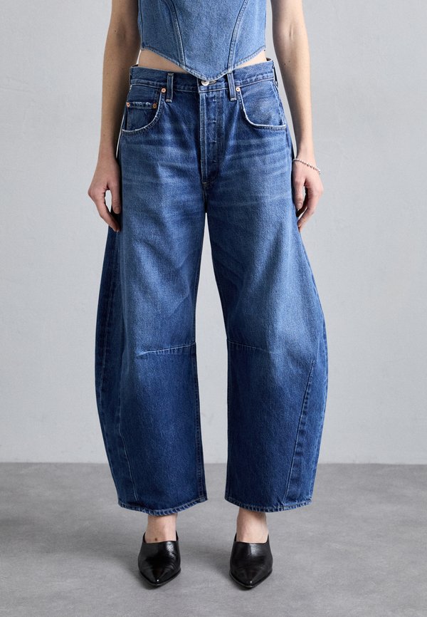 HORSESHOE - Relaxed fit jeans - claremont medium indigo