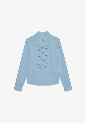 Vero Moda, SHIRT AWBIZZY SHIRT - Chemisier - cashmere blue