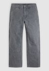 568® LOOSE STRAIGHT DOUBLE KNEE - Dailidės stiliaus džinsai - dark grey