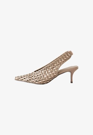 Next, REGULAR FIT - FOREVER COMFORT® WEAVE SLINGBACK HEELS - Decolleté - nude