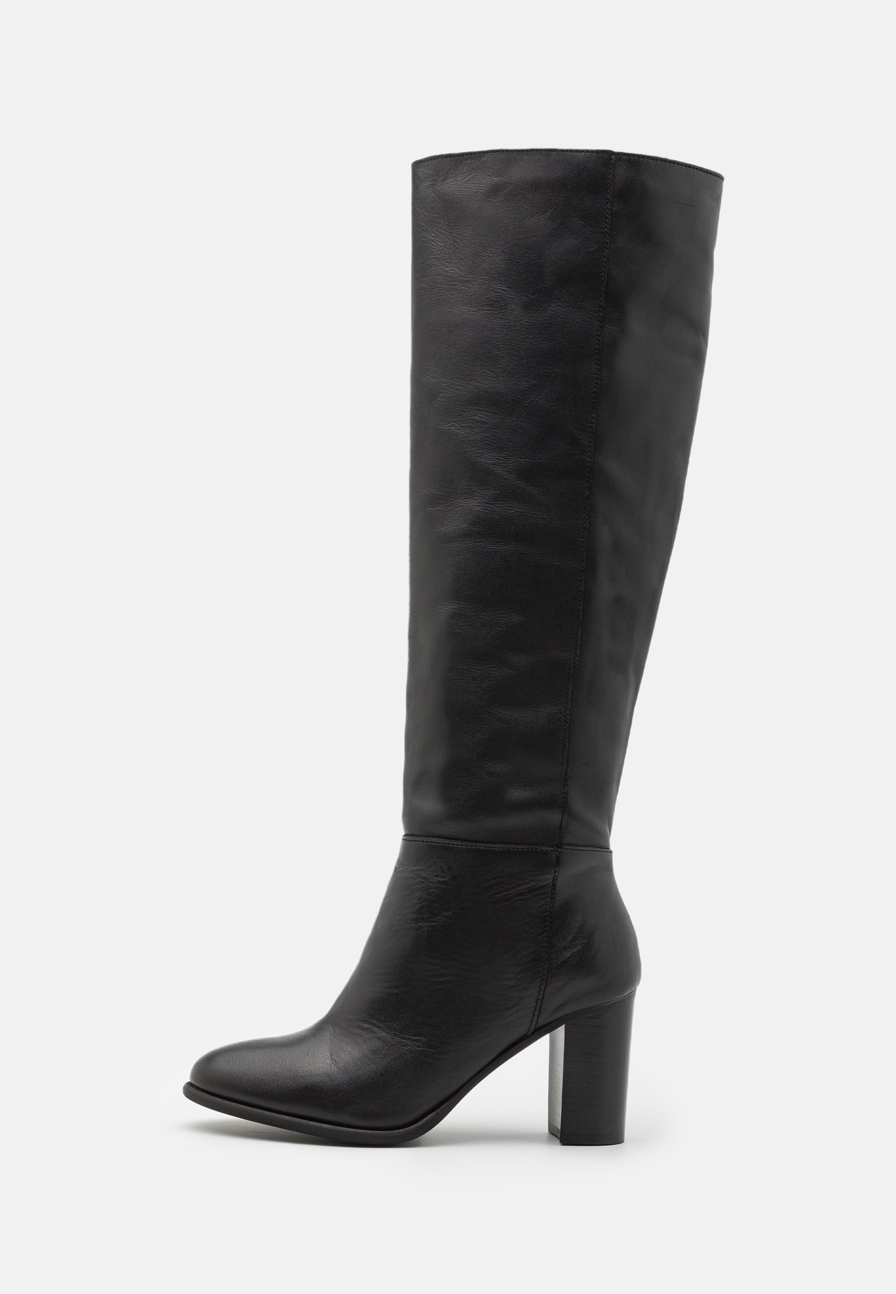 Zign LEATHER Stivali alti black nero Zalando